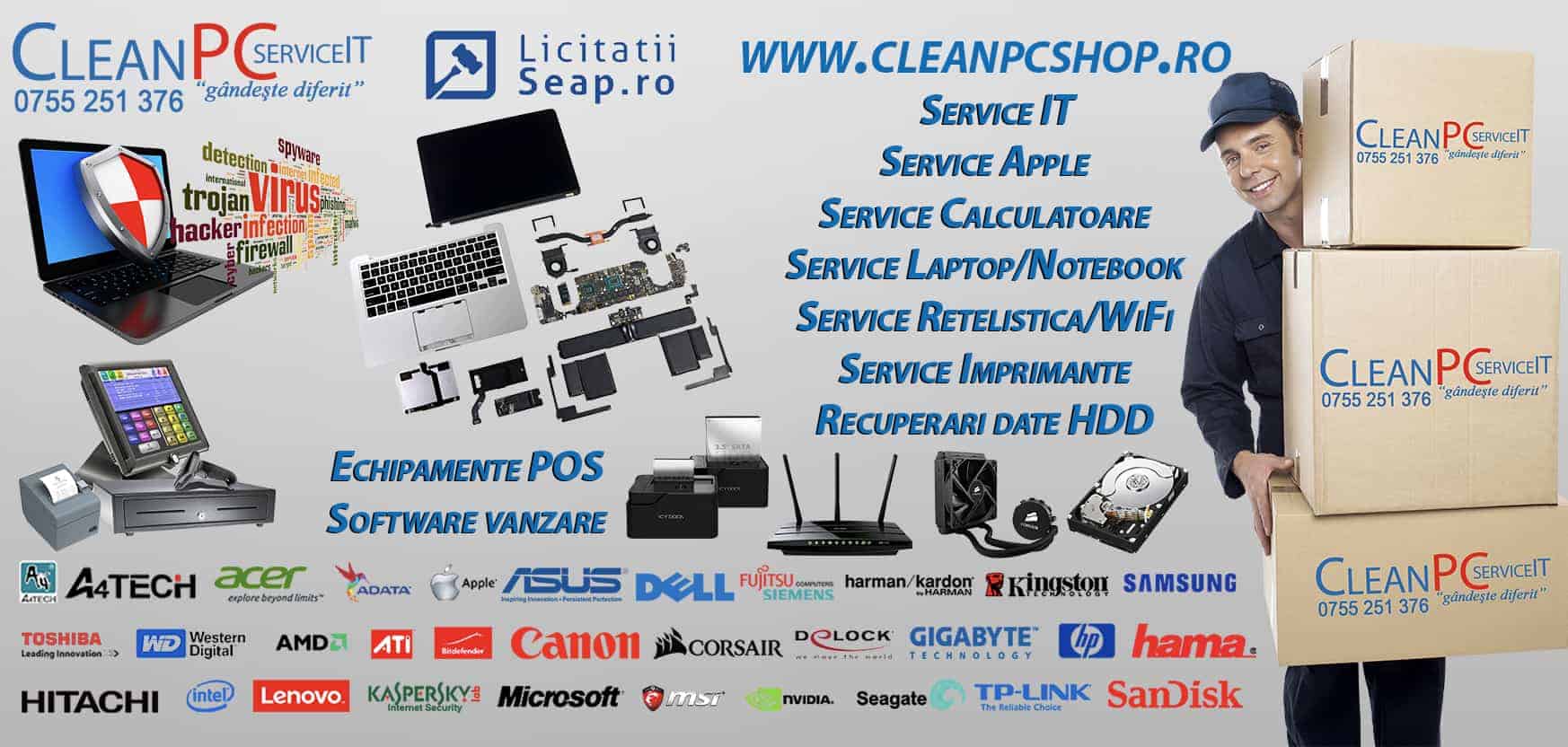cleanpcshop - magazin calculatoare zalau